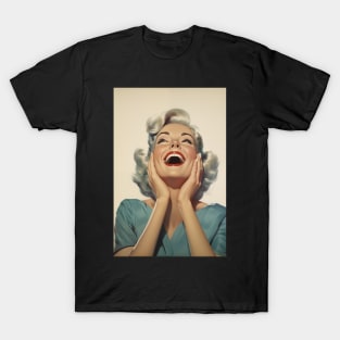 Happy Vintage Woman T-Shirt